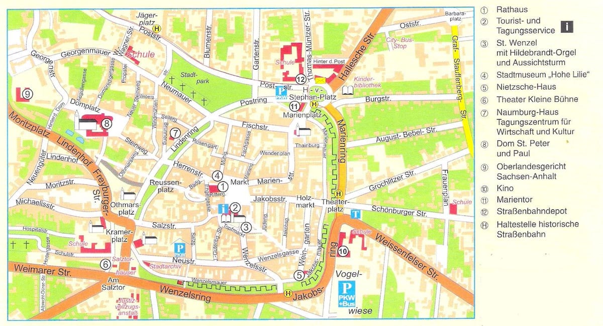 marienplatz میونخ کا نقشہ